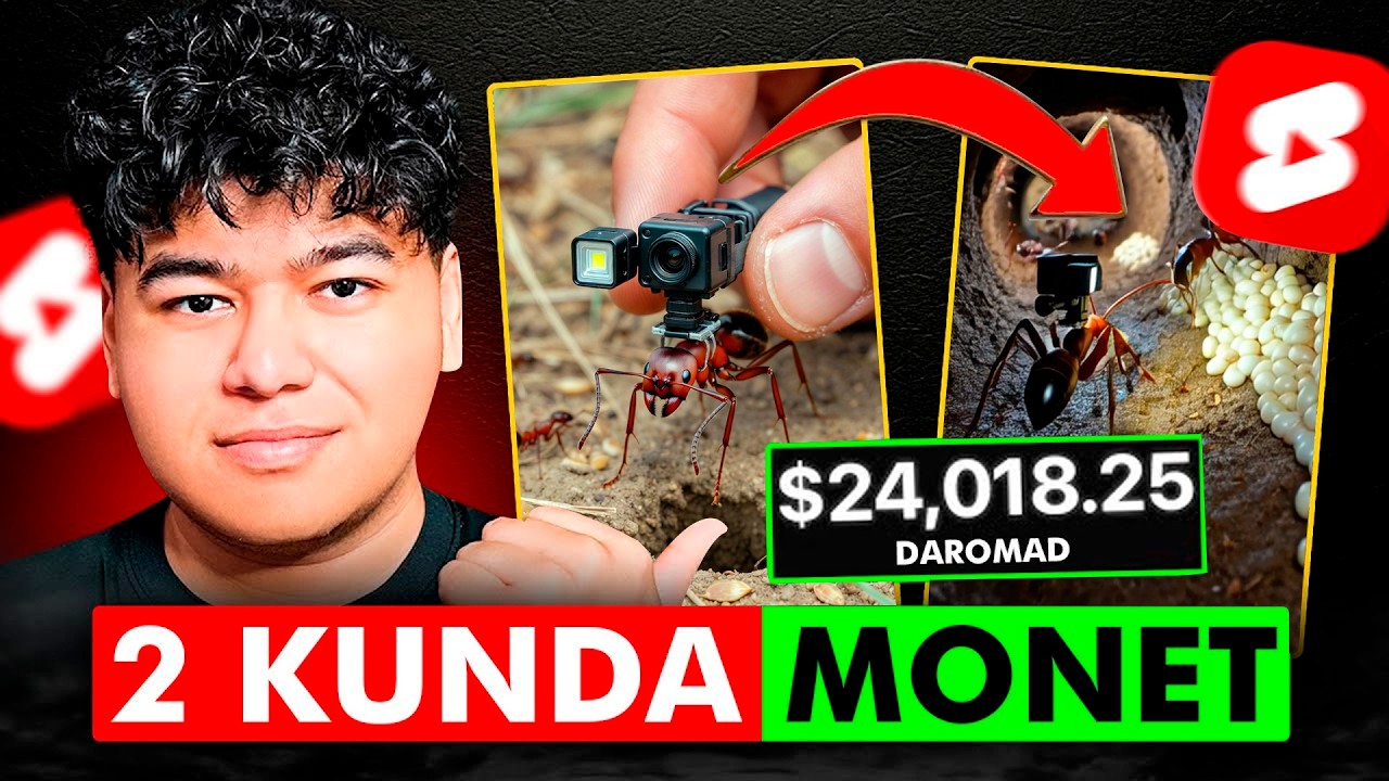 Amerikan YouTube Uchun 70M+ Ko&lsquo;rilayotgan Yangi Yo'nalish Topdim!
