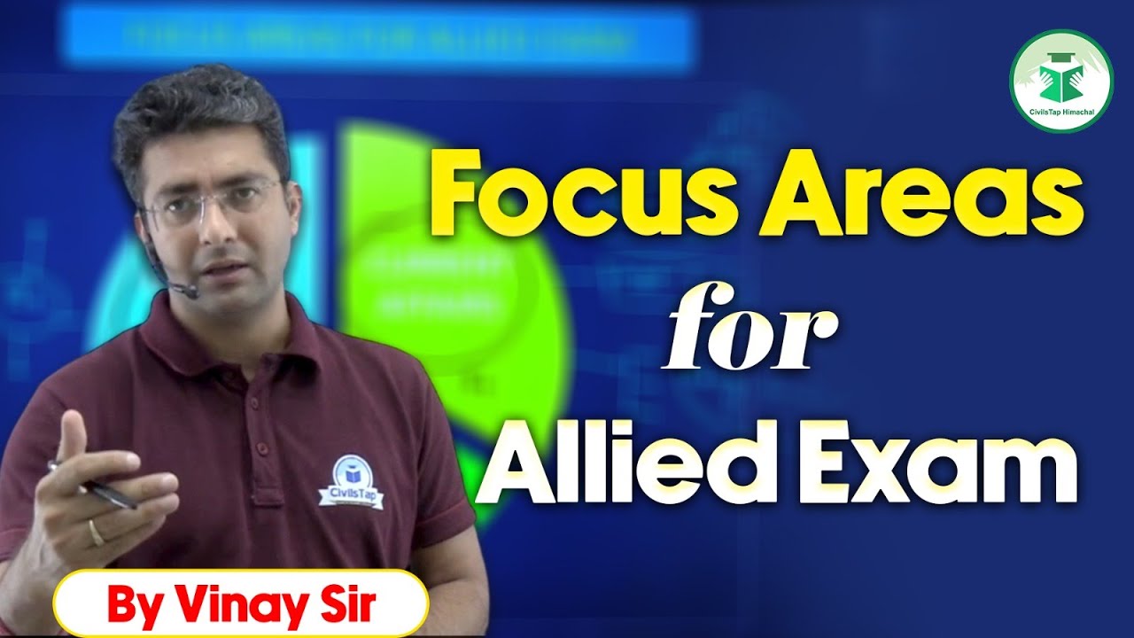 Top Focus Areas for HP Allied Exam 2024 | Vinay Sir | Civilstap | HP Allied Exam Preparation 2024