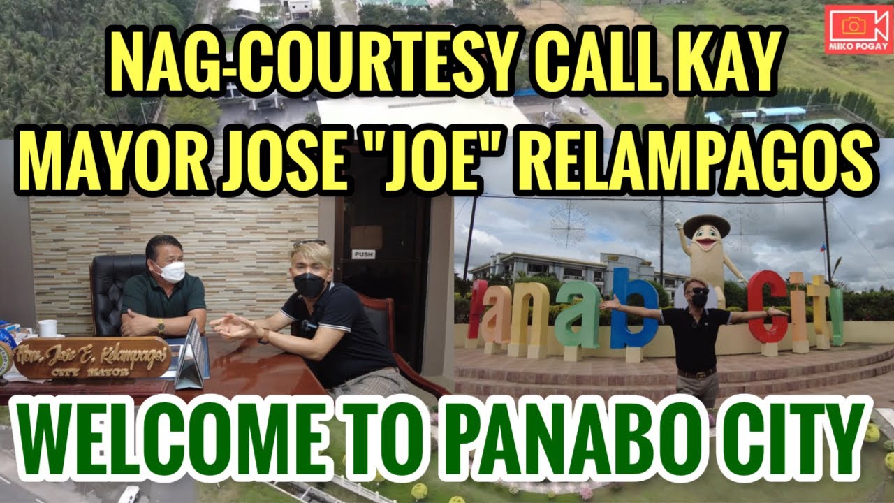 NAG-COURTESY CALL KAY MAYOR JOE RELAMPAGOS | WELCOME TO PANABO CITY | Biyaheng Pinas | Miko Pogay