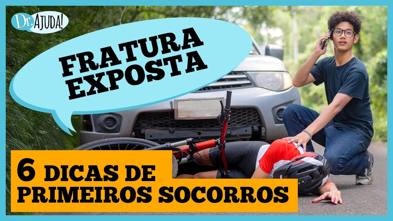O que fazer em caso de FRATURA EXPOSTA em 6 passos