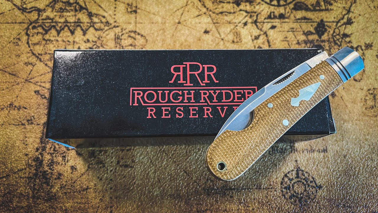 Die Rough Ryder Losbude Ep. 12 / RRR009 EZ OPEN TAN MICARTA SWAY