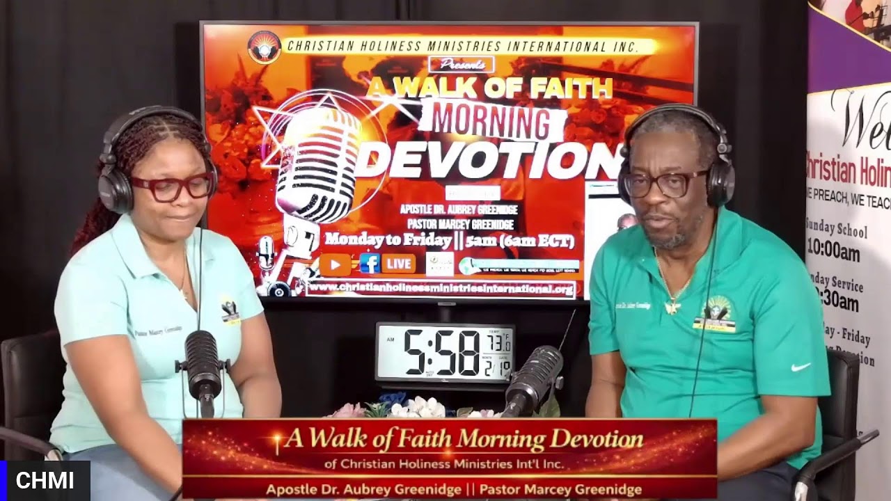 Two-year anniversary for A Walk of Faith Morning Devotion || 19th February