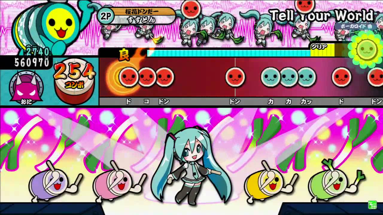 【太鼓の達人 ソライロ】Tell Your World　全良
