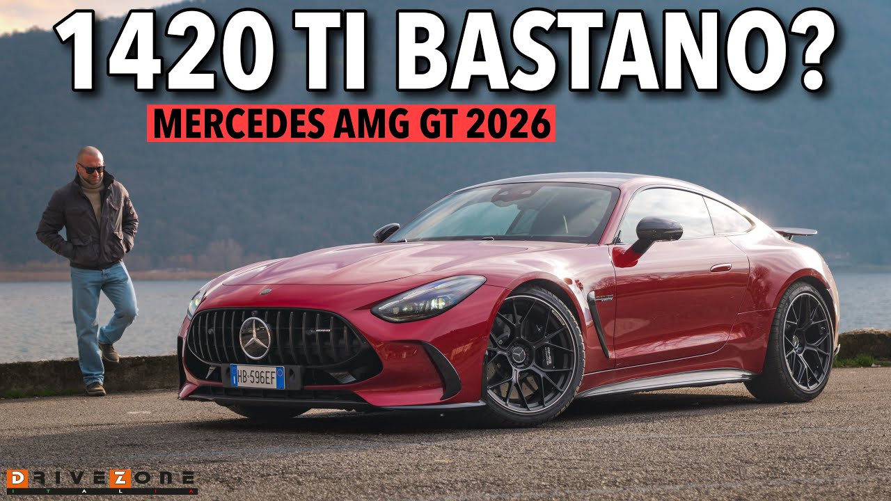 BRUTALE! MAI guidata un AMG così | Mercedes AMG GT 2026
