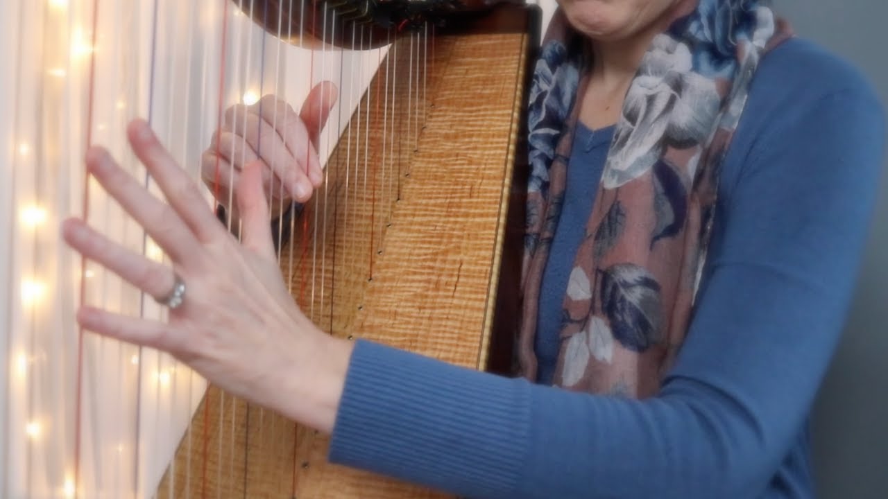 Periwinkle Blue, magical Lydian harp music