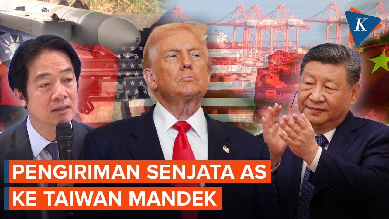 Tekanan China Bikin Mandek Penjualan Senjata AS ke Taiwan