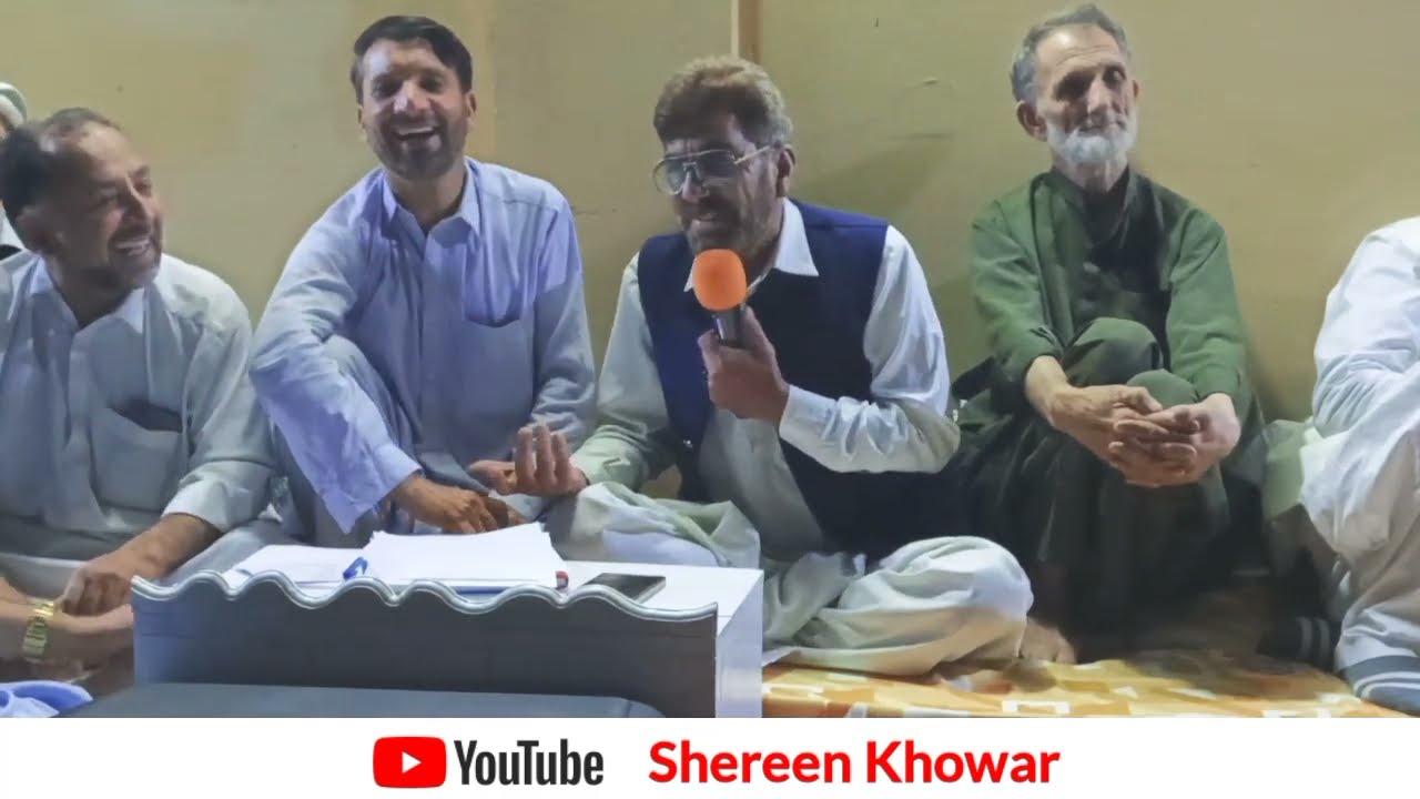 Saghadat Hussain Makhfi Chitrali poetry | Khowar Mushaira 2024 | Chitrali new song 2024 |