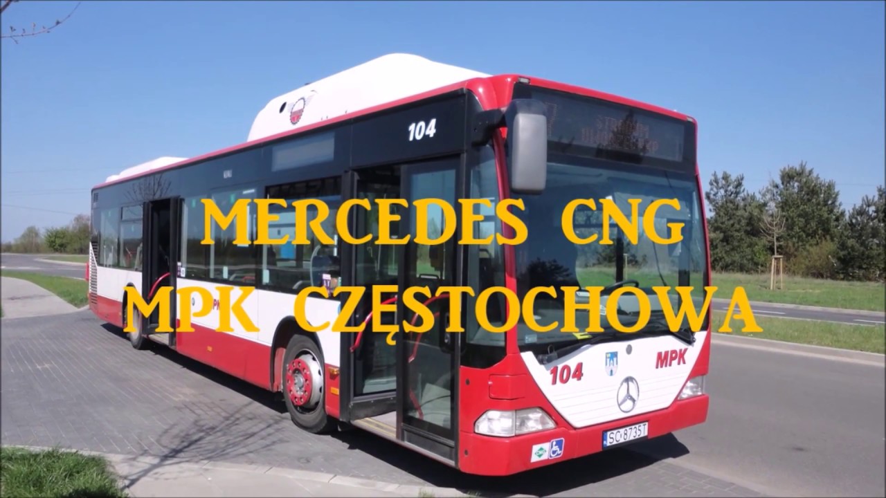 MERCEDES CNG MPK CZĘSTOCHOWA  - linia 27