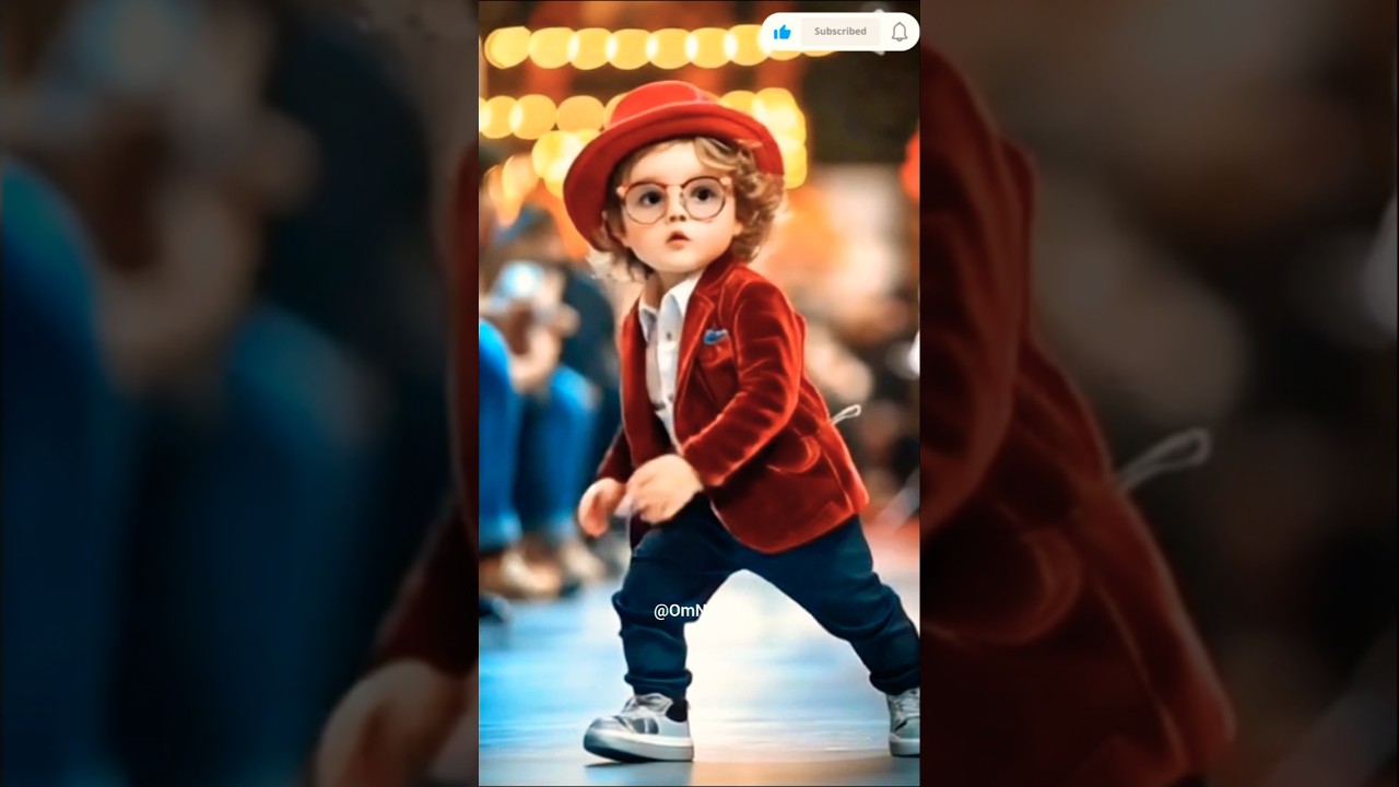 cute baby boy dance🥰!5!❤️😂