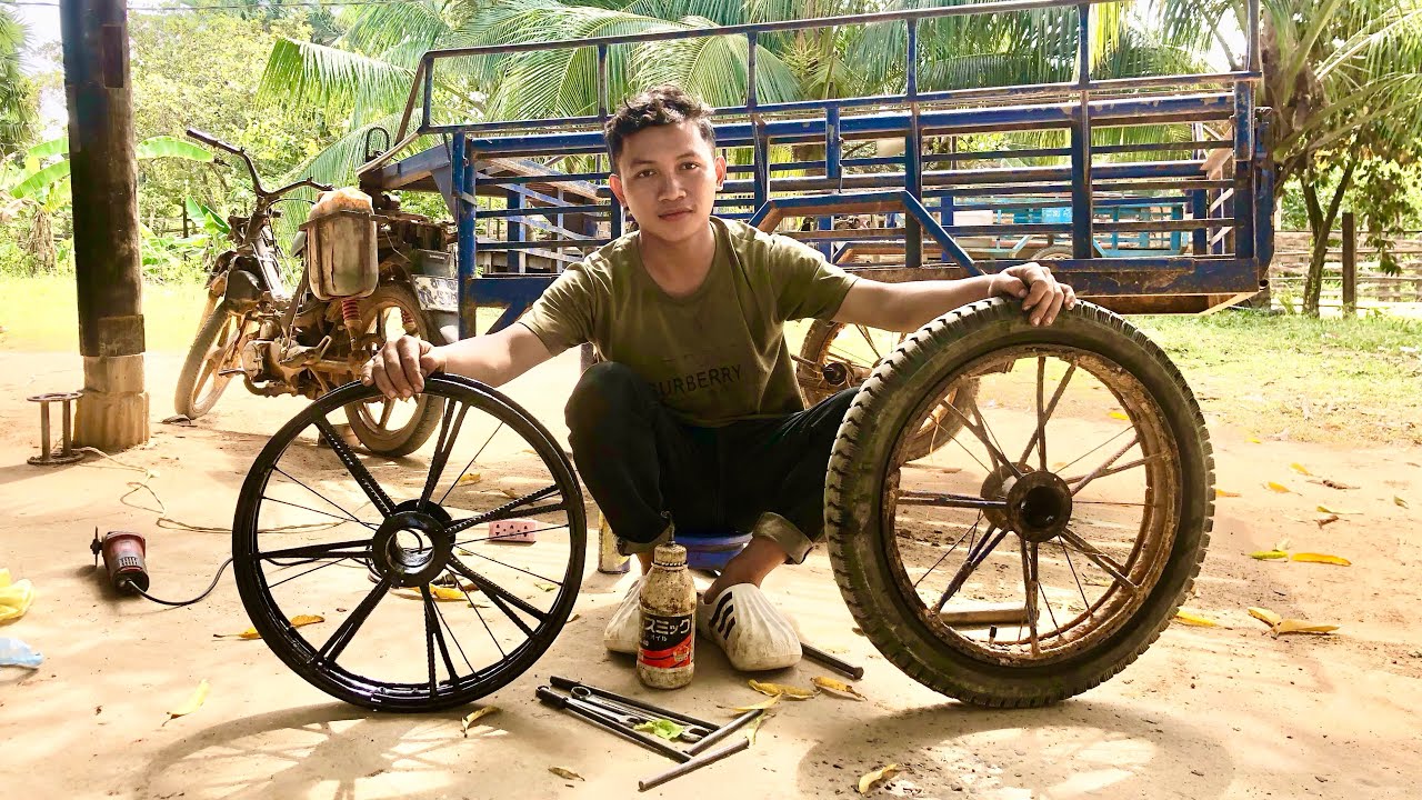 Repair Motorcycle How to change rear wheel motorcycle