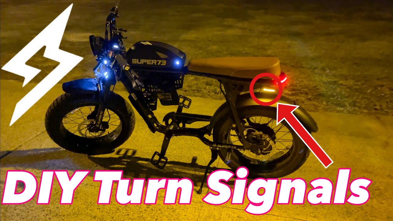 DIY Turn Signals for e bikes | Super73 |Ariel Rider | LectricXP | Juiced
