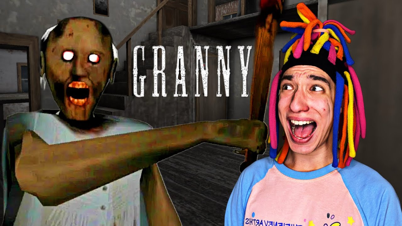 КИТАЙКА ИГРАЕТ В ЗЛУЮ БАБКУ GRANNY(В ГОСТЯХ У БАБКИ)