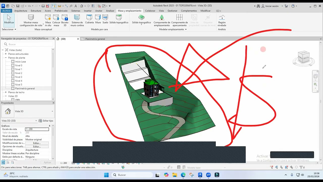 Curso REVIT en VIVO: como obtener las curvas de nivel en dwg para hacer la topografía del proyecto