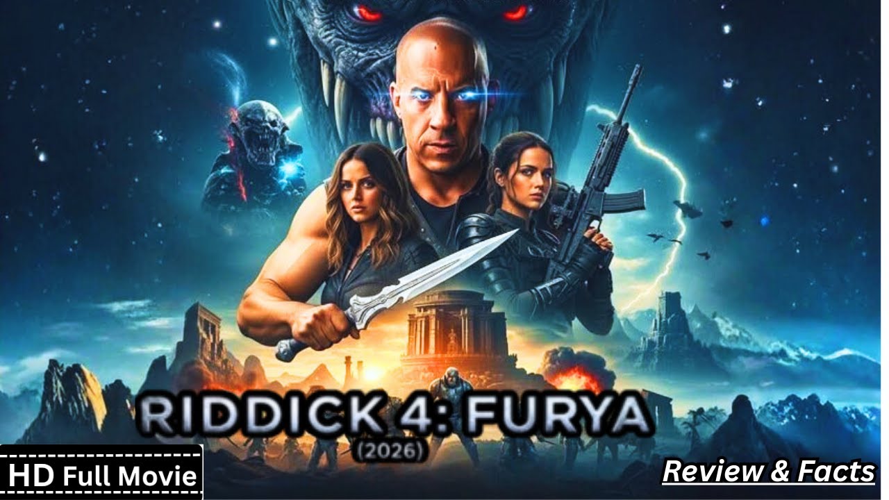 Riddick 4 Furya Full Movie (2025) Vin Diesel Returns New Hollywood Movie Review & Facts