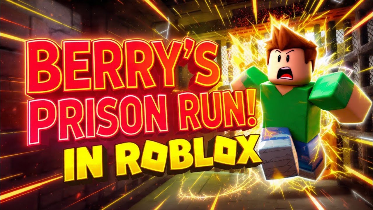 Beating Berry's Prison Run! In Roblox