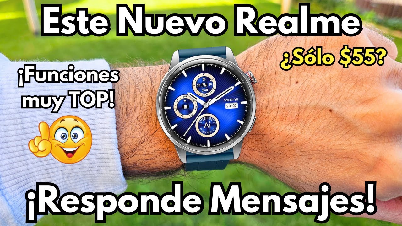 Realme Watch S2 💥 ​¿El MEJOR Por su Precio? ¡AMOLED, 4GB y Responde Notificaciones!