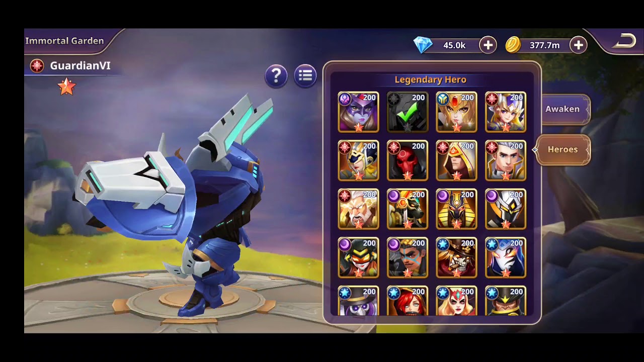 D-Men The Defenders - NEW Hero - Guardian  VI