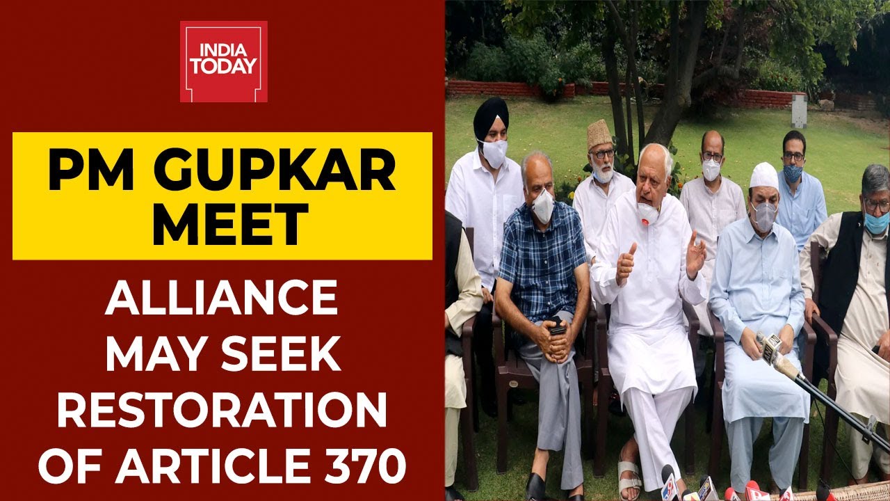 PM-J&K Leaders Meet : Gupkar Alliance To Seek Restoration Of Article 370 & 35A : Reports