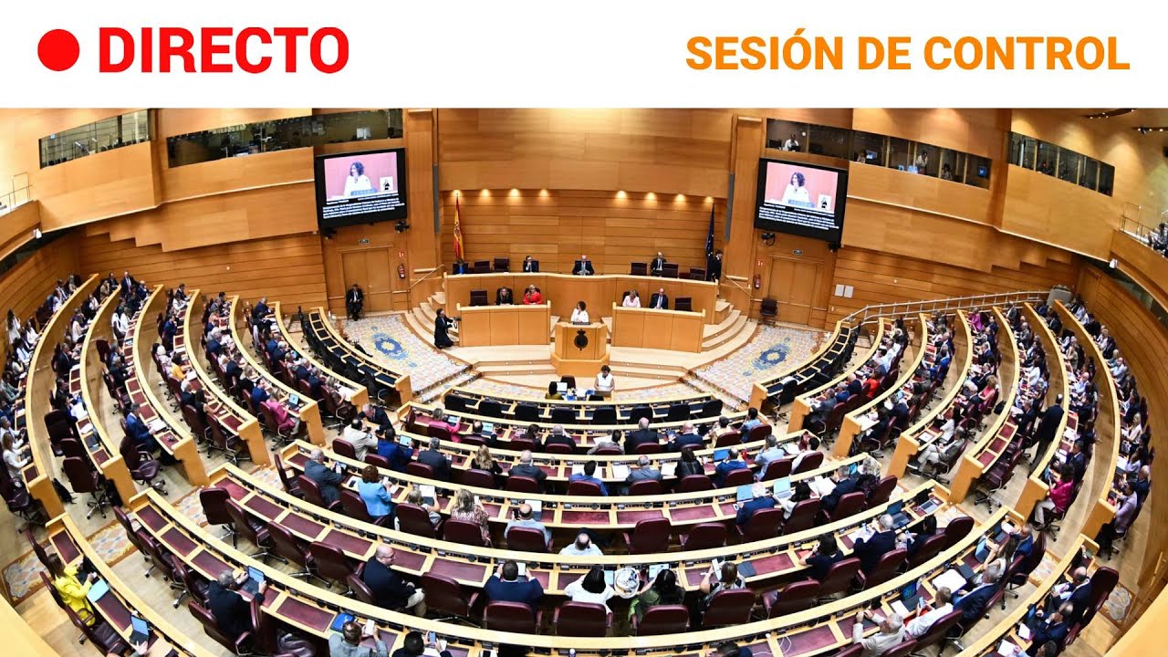 SENADO: SESIÓN DE CONTROL EN LA CÁMARA ALTA (03/12/2024) | RTVE Noticias