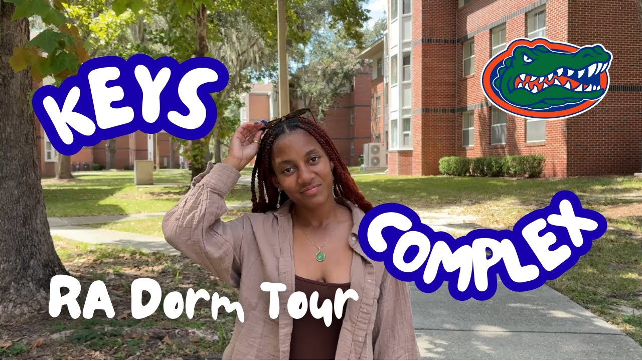 Keys Complex Residence Hall Dorm Tour - University of Florida (apartment, laundry, lounge...)