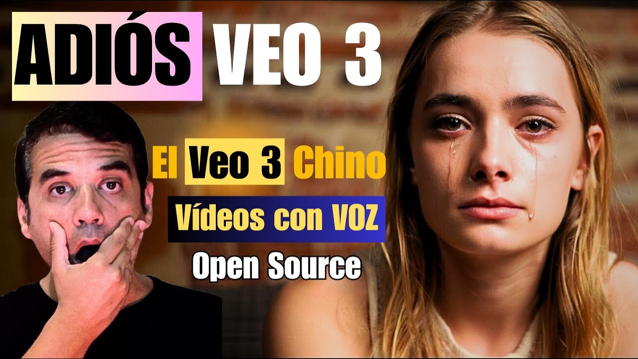 MEJOR que VEO 3: GENERA VÍDEOS con VOZ ilimitados GRATIS con esta nueva IA CHINA, Imagen a Video