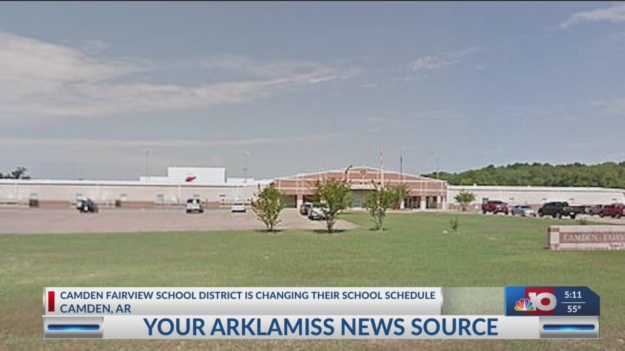 Camden Fairview School District is changing their school schedule