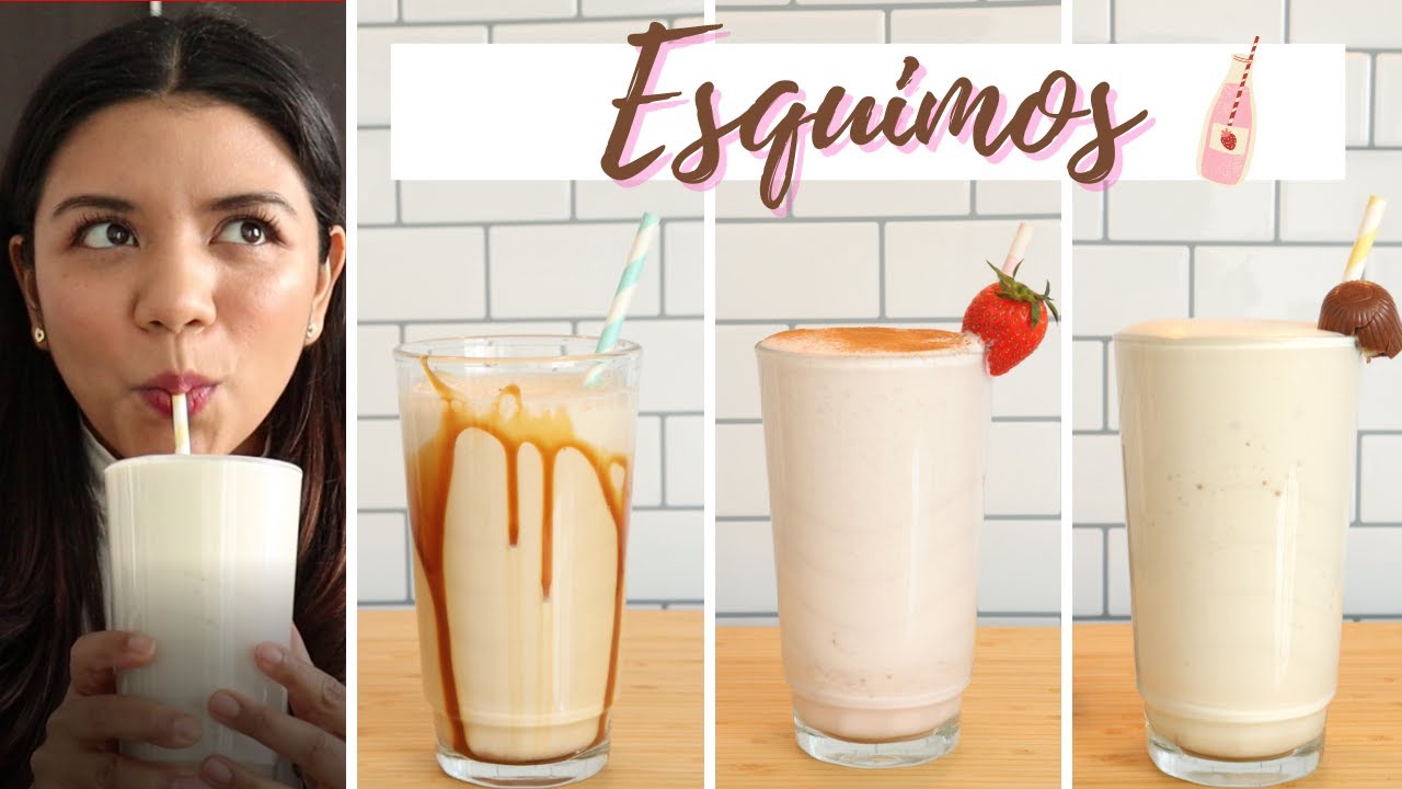 Esquimos: Baileys y Café☕ , Fresa🍓 , Mazapán con Cajeta 😋