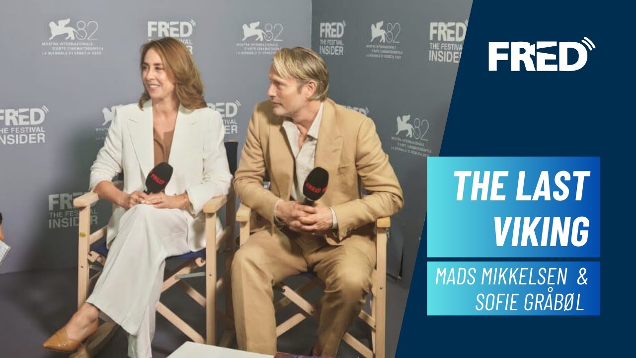 Intervista: Mads Mikkelsen & Sofie Gråbøl – THE LAST VIKING | #venezia82