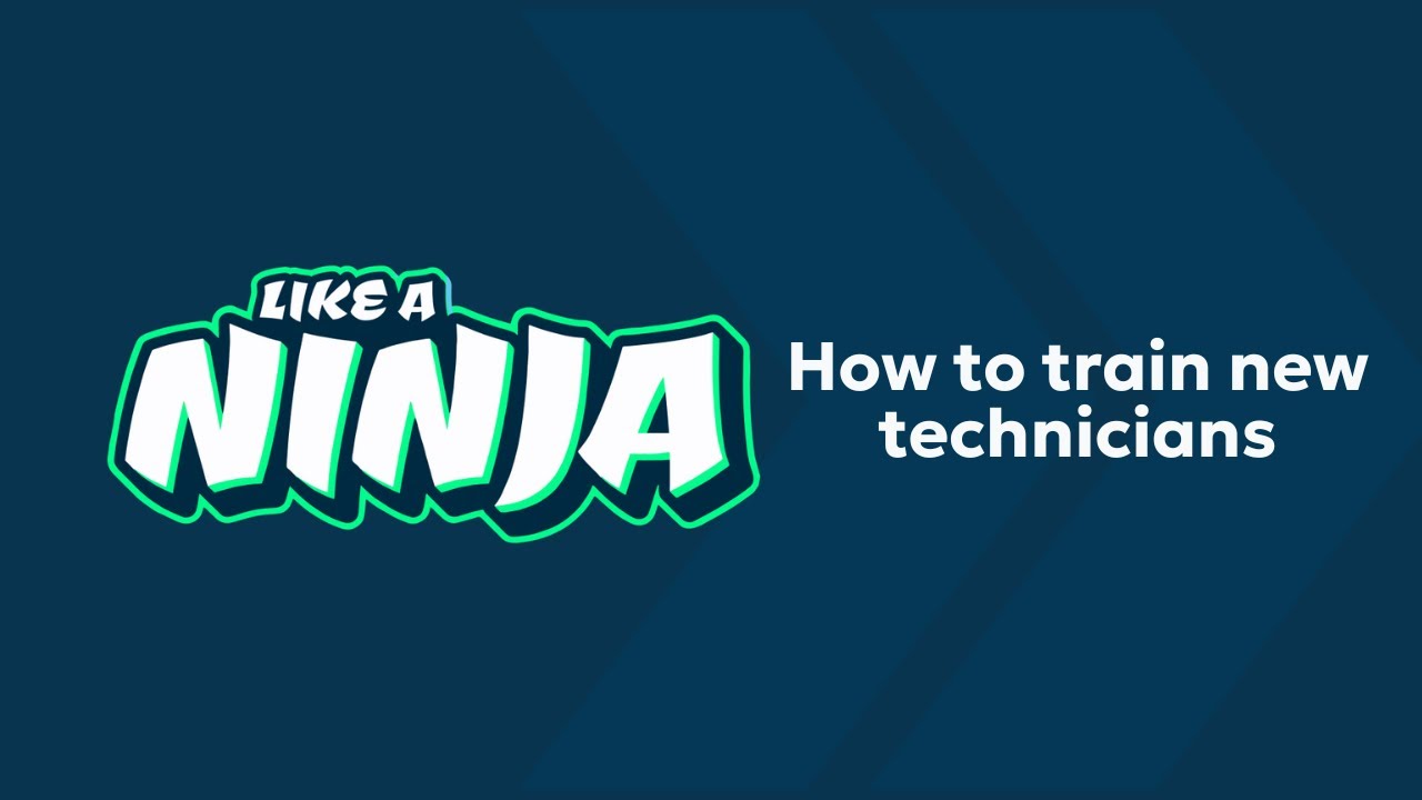 Training New IT Technicians like a ninja