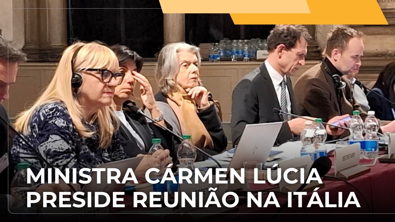 JJ – Ministra Cármen Lúcia preside reunião da Comissão de Veneza na Itália