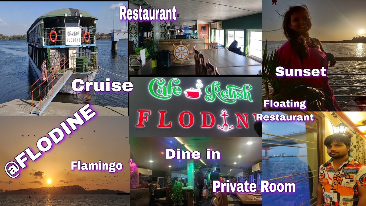 Vlog#75 FLOATING Resturant |Cafe Relish FloDine - Belapur | Navi Mumbai 1st Mini Cruise |House boat