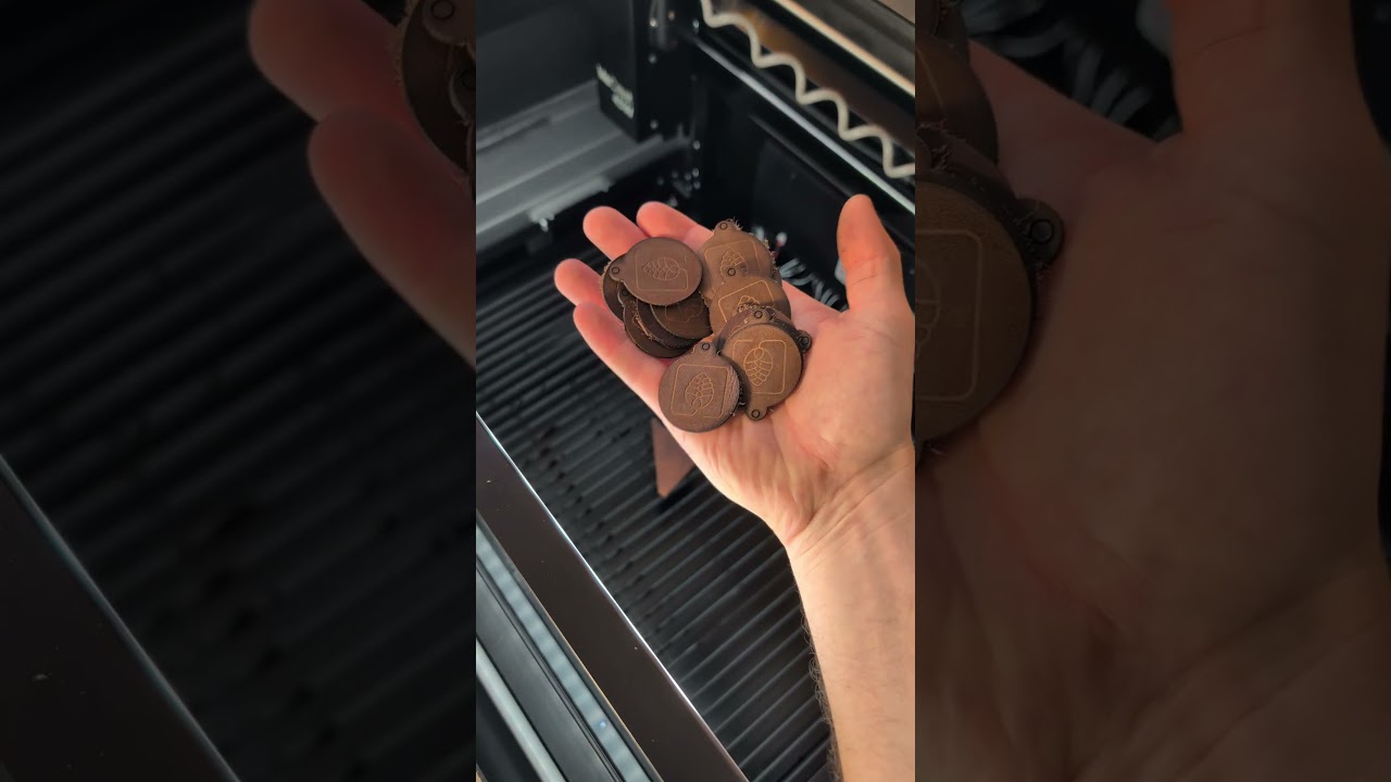 Turning Leather Scraps Into Custom Logo Tags | Sustainable Leather Craft