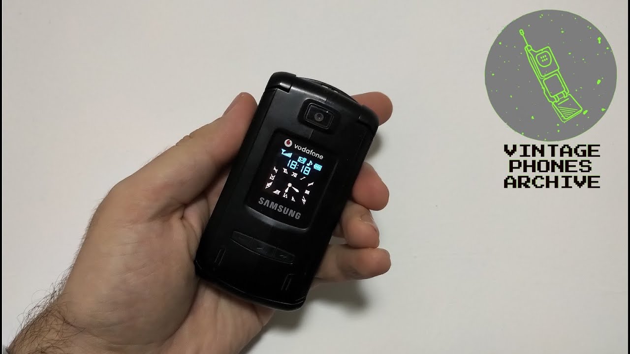 Samsung SGH-Z540 Mobile phone menu browse, ringtones, games, wallpapers