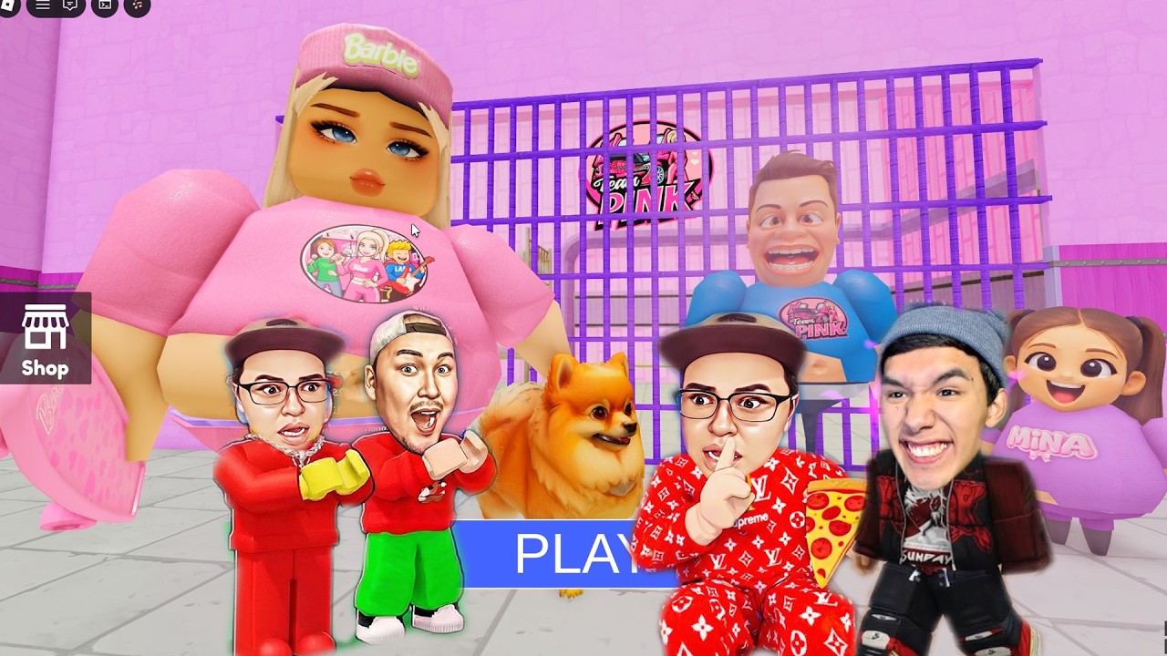 😱 БАРБИ ЖӘНЕ ОНЫҢ ДОСТАРЫ: ЕҢ ҚЫЗЫҚТЫ ШЫТЫРМАН! #roblox #рек #juldyzkz