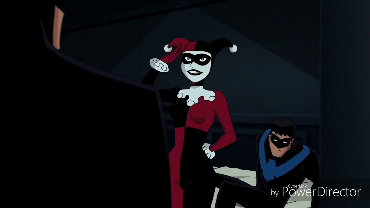 Batman e arlequina cenas engraçadas