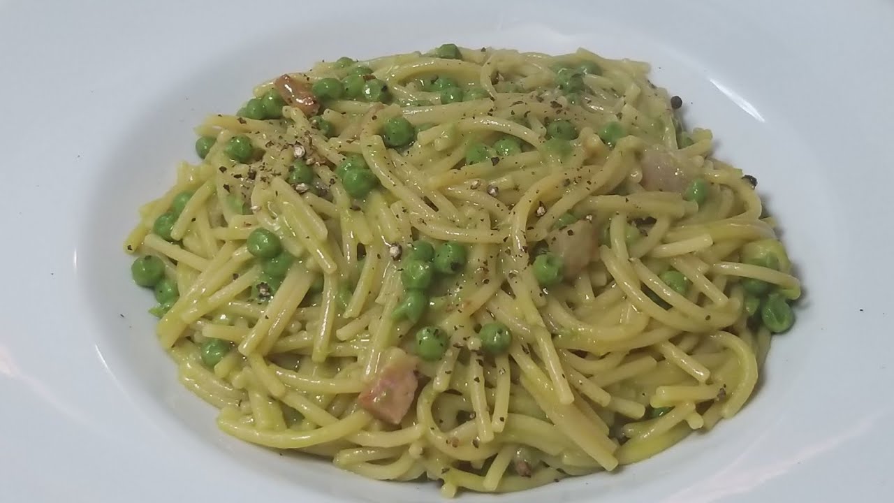 Pasta e Piselli alla Napoletana