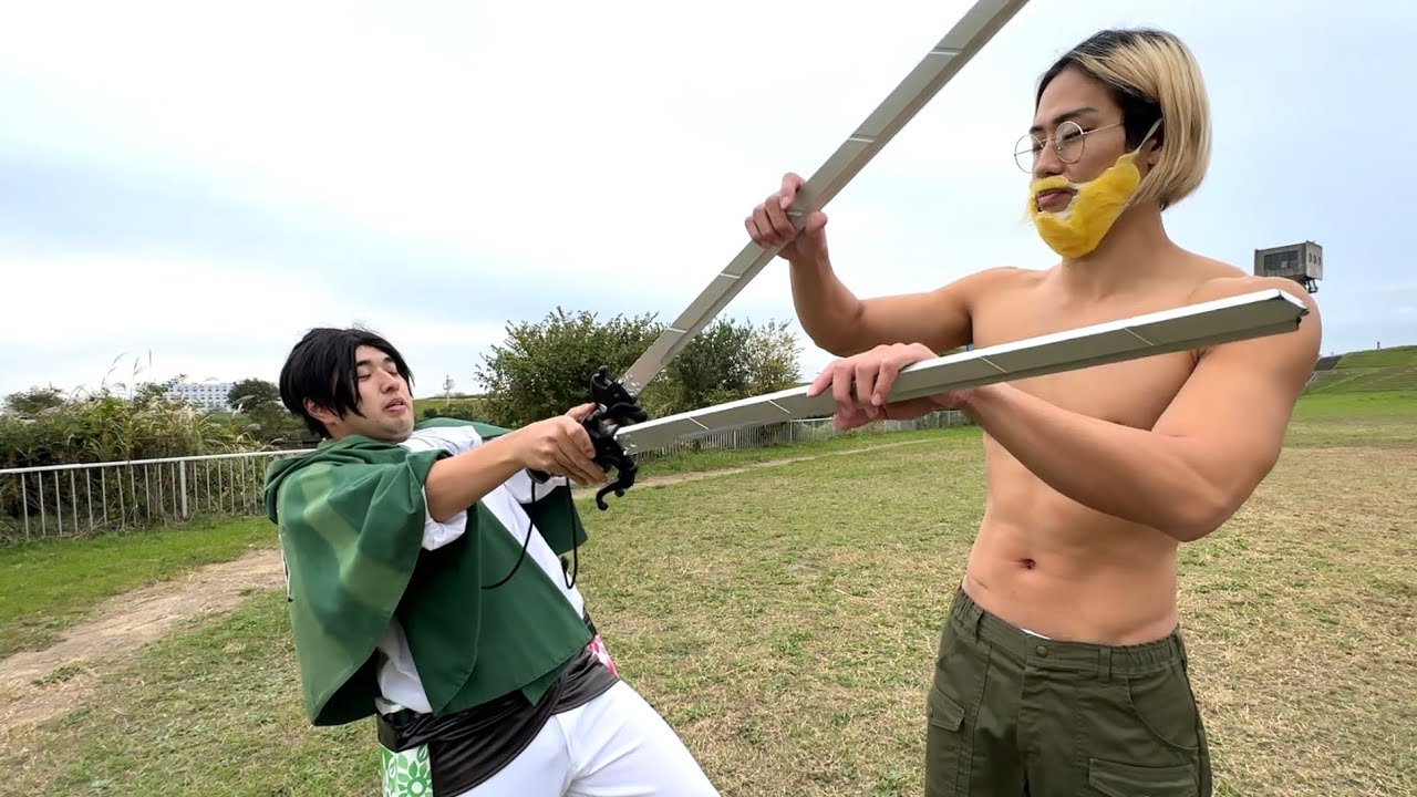 3本勝負でケリつけるリヴァイ兵長とジーク