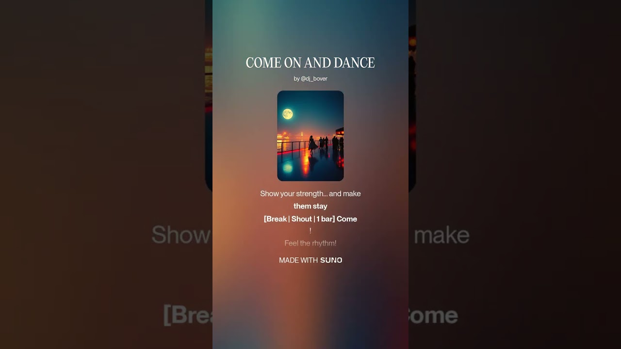 COME ON AND DANCE