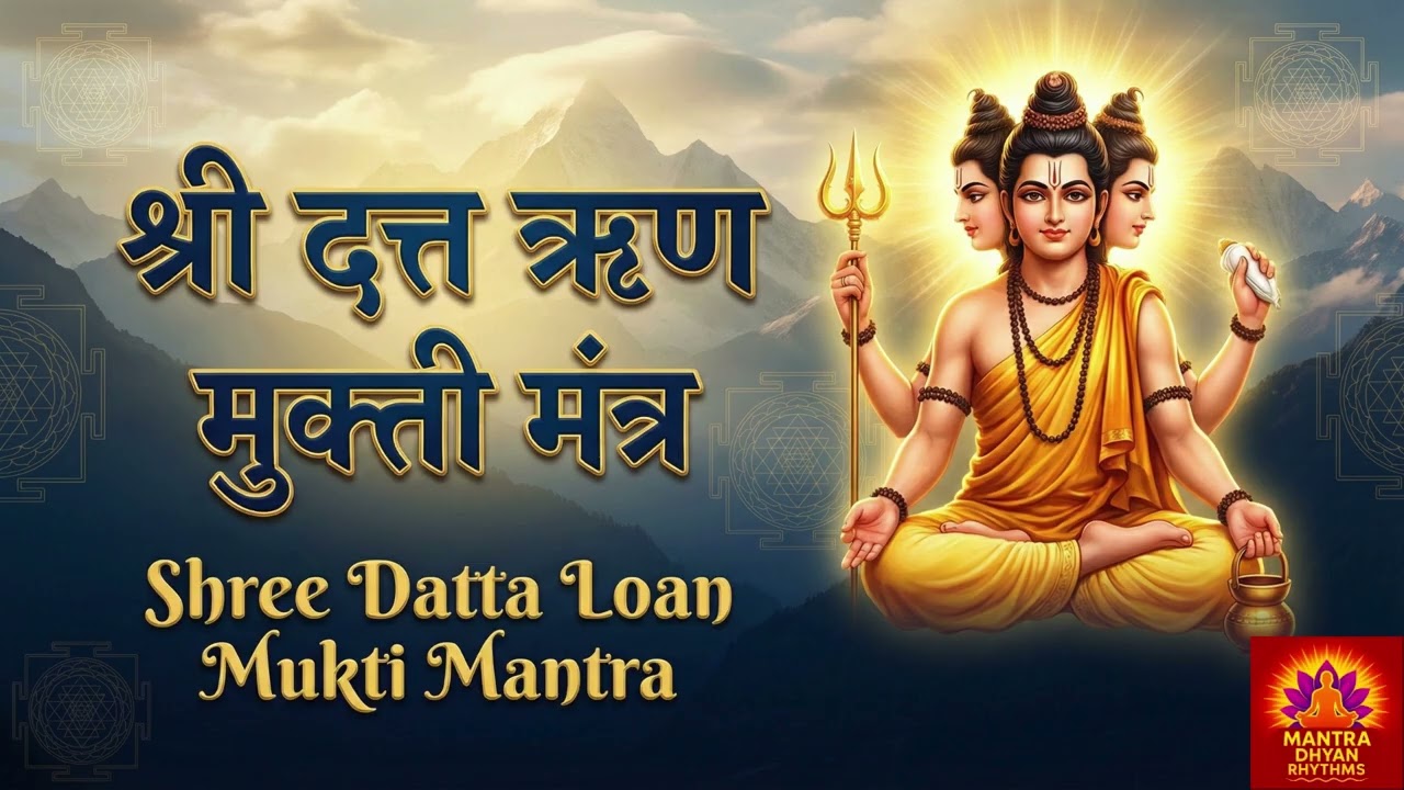 श्री दत्त ऋण मुक्ती मंत्र | Shree Datta Loan Mukti Mantra | Powerful Remedy Loan Mantra