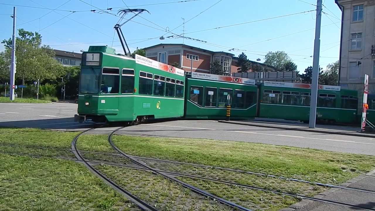 Tram Basel Teil #21 [Full ᴴᴰ] [Nochmals der Bad Bahnhof]