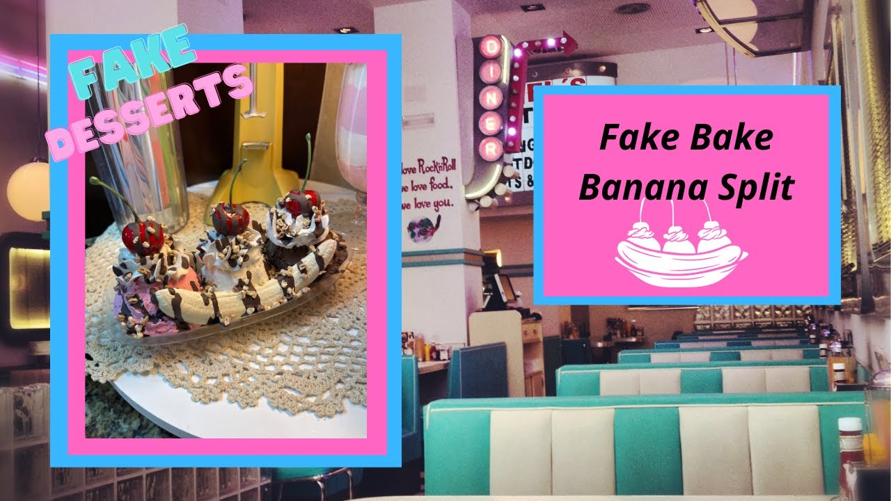 How to Make a Fake Banana Split