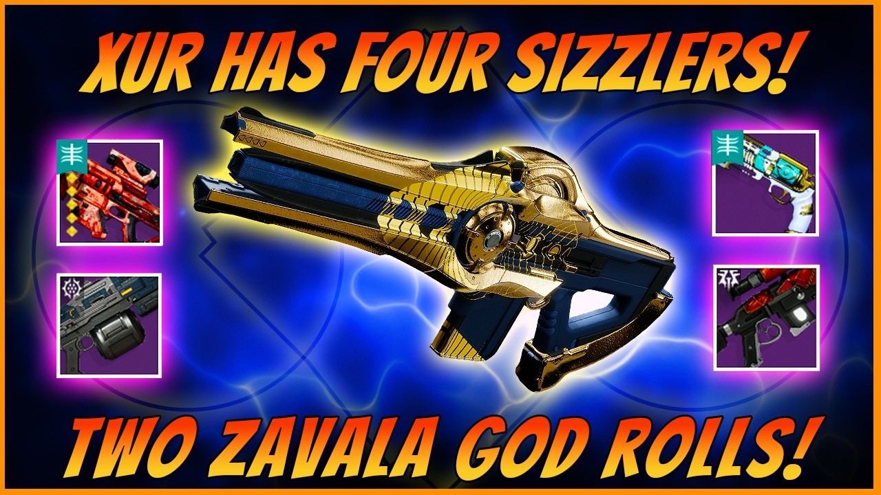 Xur March 13! Terrific Trace Rifle! Roaring Machine Gun! Two Zavala God Rolls!