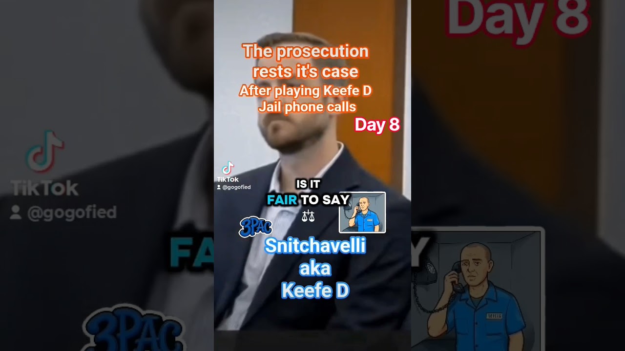 Day 8 Jail Calls &bull; The Tupac Murder Trial starring Keefe D #tupac