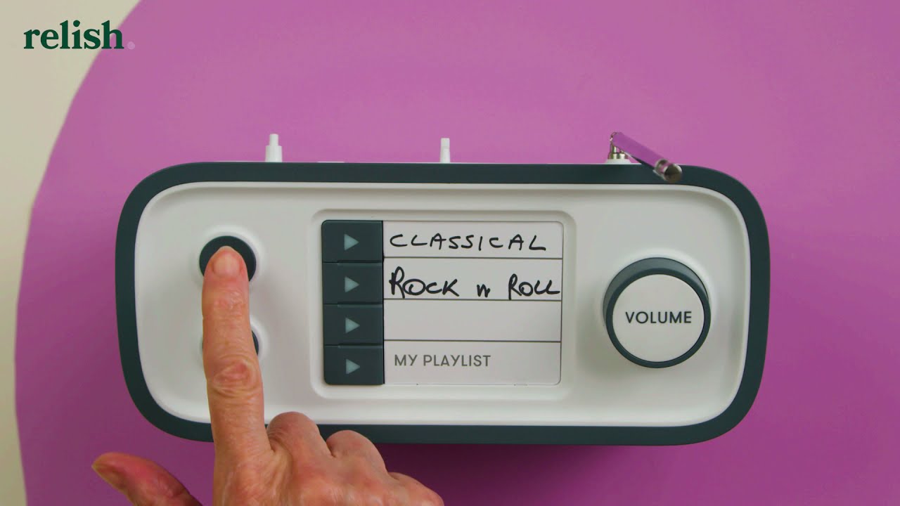 Music Player and Radio for Dementia by Relish | The Alzheimer's Store