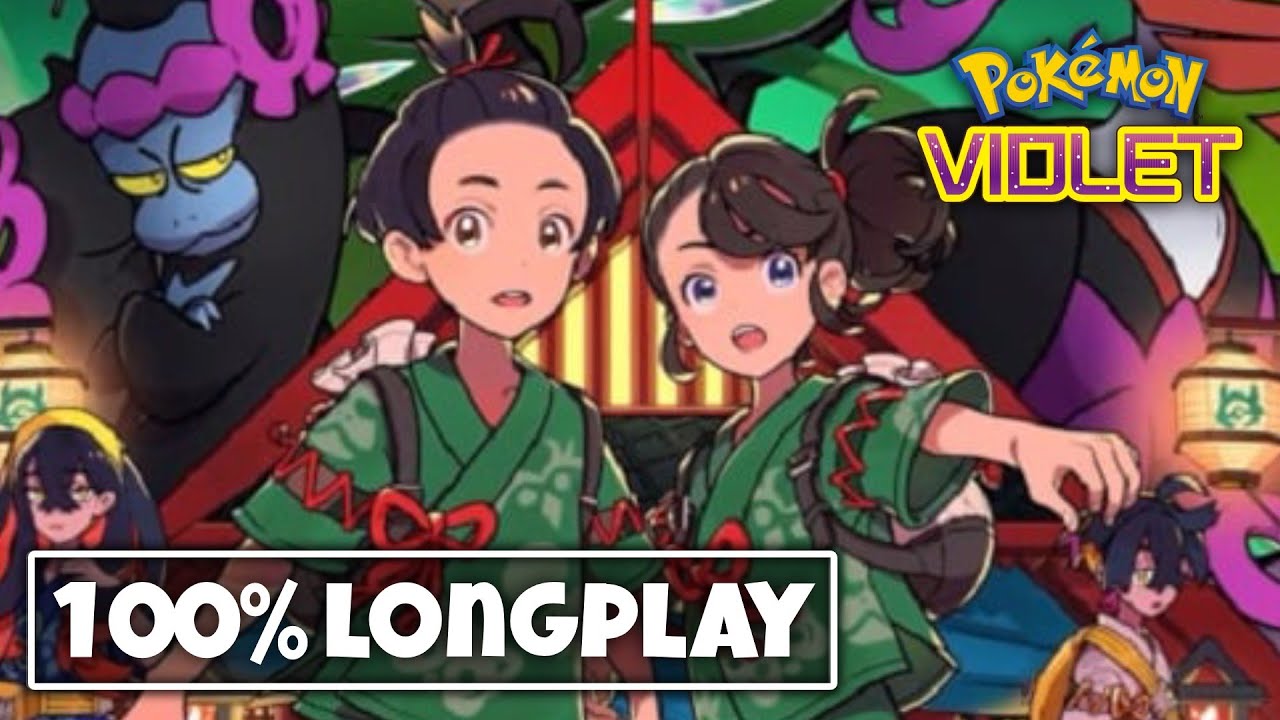 POKEMON VIOLET : LE MASQUE TURQUOISE (DLC 1) - 100% LONGPLAY (FULL GAME)