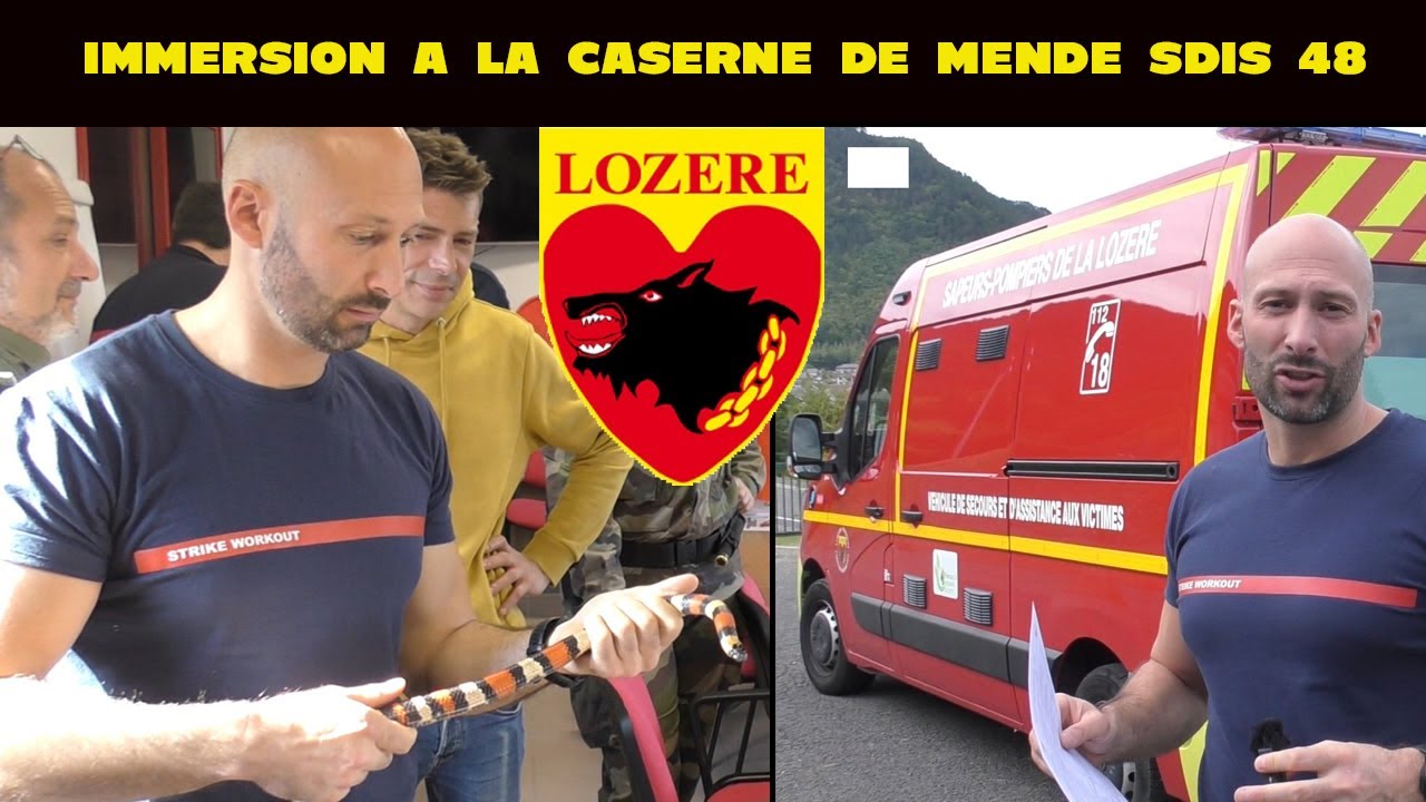 Immersion avec les pompiers de Mende dans le SDIS 48