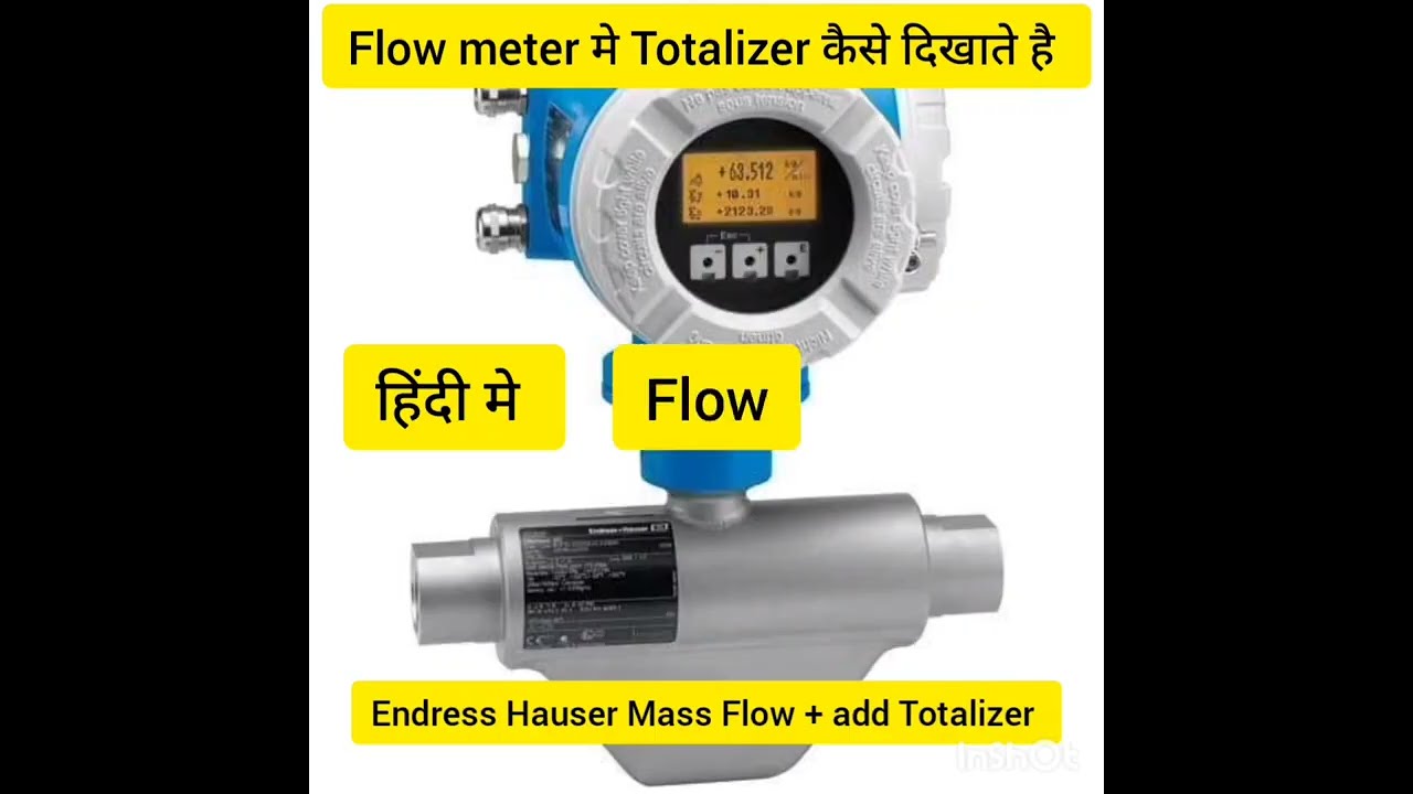 @Endress Hauser Mass Flowmeter me Totalizer kese add kare # Promass300 #vertex Prowirl200#Proline300