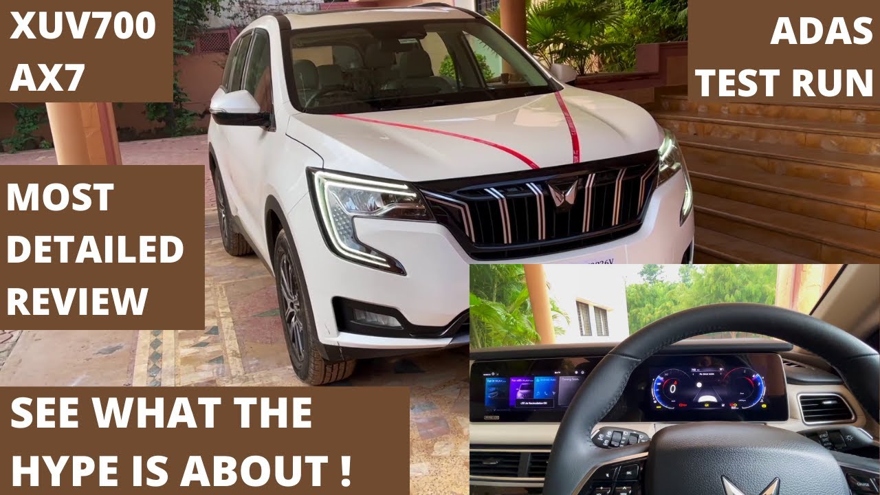 MAHINDRA XUV700 | AX7 | Sabse Detailed Ownership Review | ADAS | Features | Adrenox | Drive
