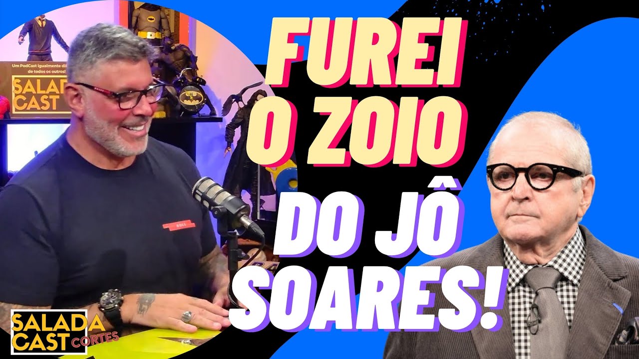 ALEXANDRE FROTA E JÔ SOARES! ✂️SALADACAST  #podcast  #cortespodcast #podcastbrasil