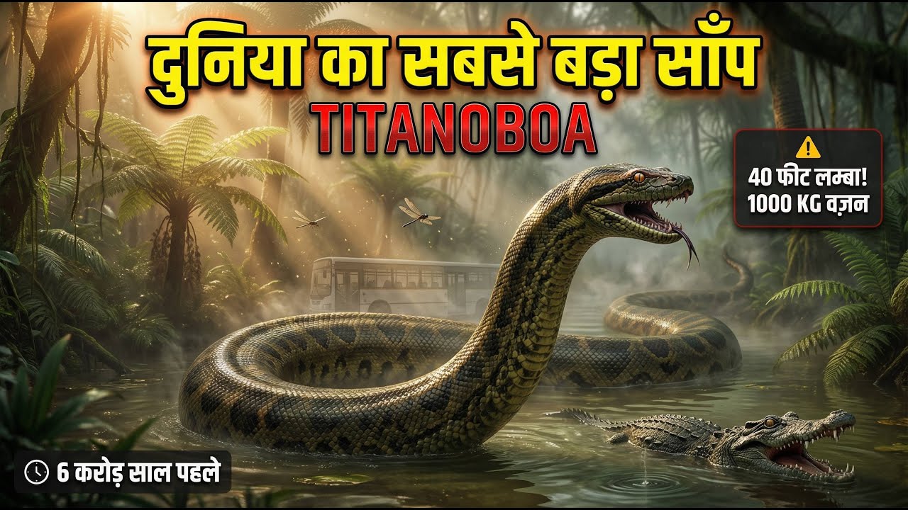 दुनिया का सबसे बड़ा साँप | Krimzo Docs